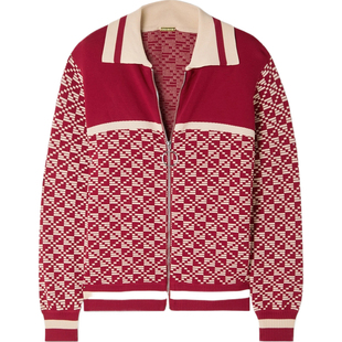 【折扣】Dodo Bar Or秋冬女提花针织平纹布外套