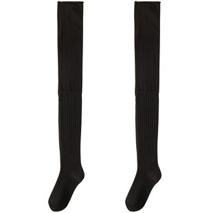 长筒袜女春秋款堆堆过膝袜jk长腿配长靴子孕妇秋冬白色大腿袜长袜