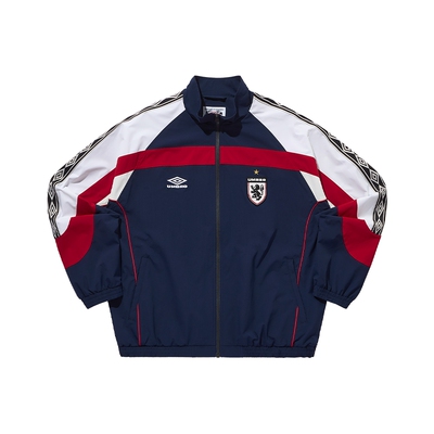 【鹿晗同款】茵宝（umbro）官方男女同款英格兰钻石复刻串标夹克