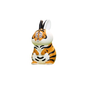 清仓正品不二马大叔胖虎百变胖虎系列2盲盒 手办空想造物老虎公仔