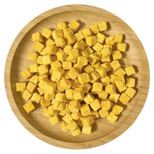 宠物零食冻干鸡鸭肉蛋黄三文鱼粒鸡小胸生骨肉多春鱼猫咪狗狗拌粮