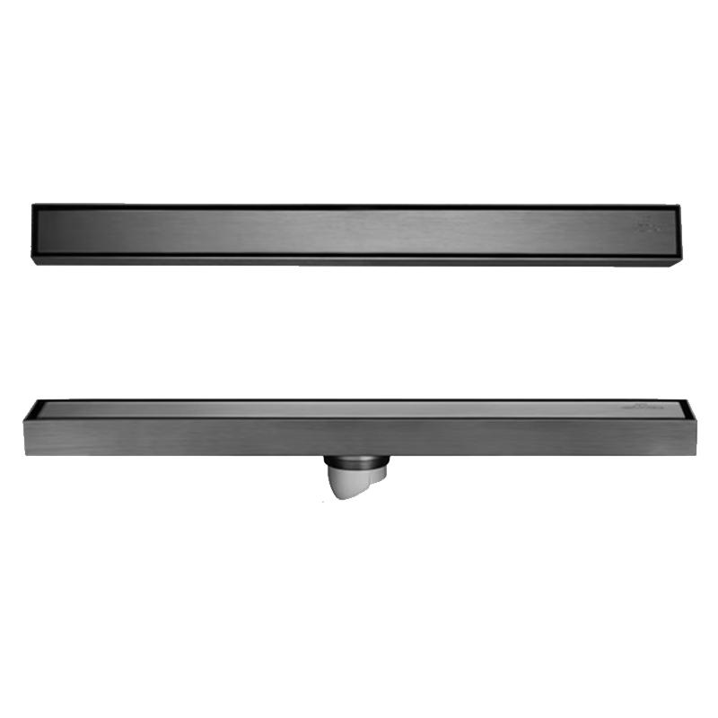 潜水艇线性地漏防臭线型长方形隐形镶砖淋浴房加长条形304不锈钢