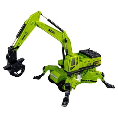 大号挖掘机玩具儿童工程车套装