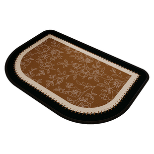 浴室吸水地垫极简约卫生间防滑脚垫子厕所速干门垫仿棉麻编织地毯