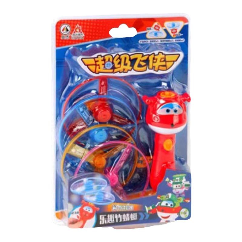 儿童飞盘玩具户外竹蜻蜓超级飞侠