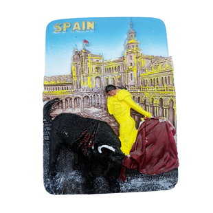 树脂西班牙斗牛文创冰箱贴创意旅游纪念品磁吸贴工艺品伴手礼