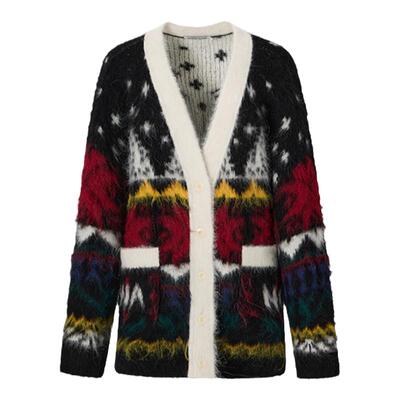 LEDIMWANG费尔岛提花毛衣