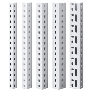 角钢货架置物架多层带孔角铁家用仓储自由组合花架装库房架子摆摊