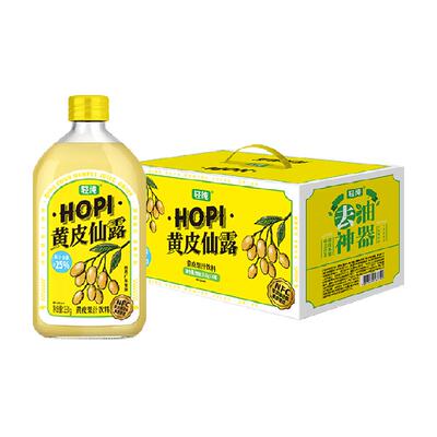 【直营】轻纯HOPI黄皮仙露冰糖版(礼盒装）330ml*6去油解腻饮品