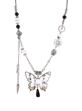 liznk树脂女项链小众时尚