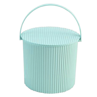 水桶凳家用储水钓鱼桶手提洗澡篮洗衣带盖装水收纳桶塑料加厚可坐