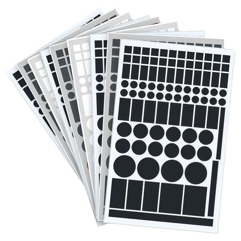 黑色防刺眼遮光防偷窥开关贴