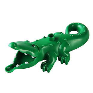 大颗粒积木配件动物系列恐龙鳄鱼鲸鱼大象狮子长颈鹿散件儿童玩具
