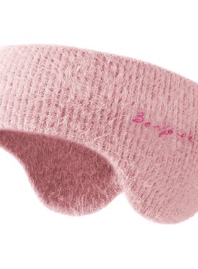 女士滑雪专用帽子毛线加绒加厚