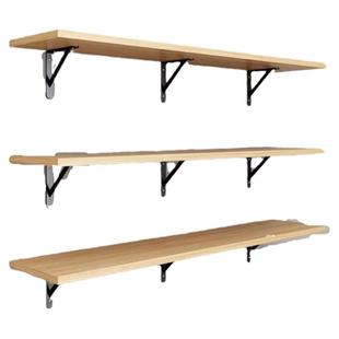 墙上置物架墙壁书架挂墙隔板墙面壁挂式架子一字板上墙层板承重强