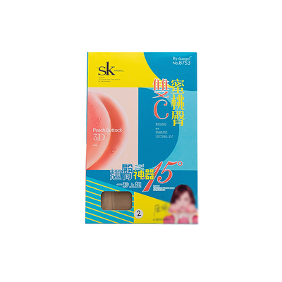 2双sk3d无痕蜜桃臀加棉底连袜裤