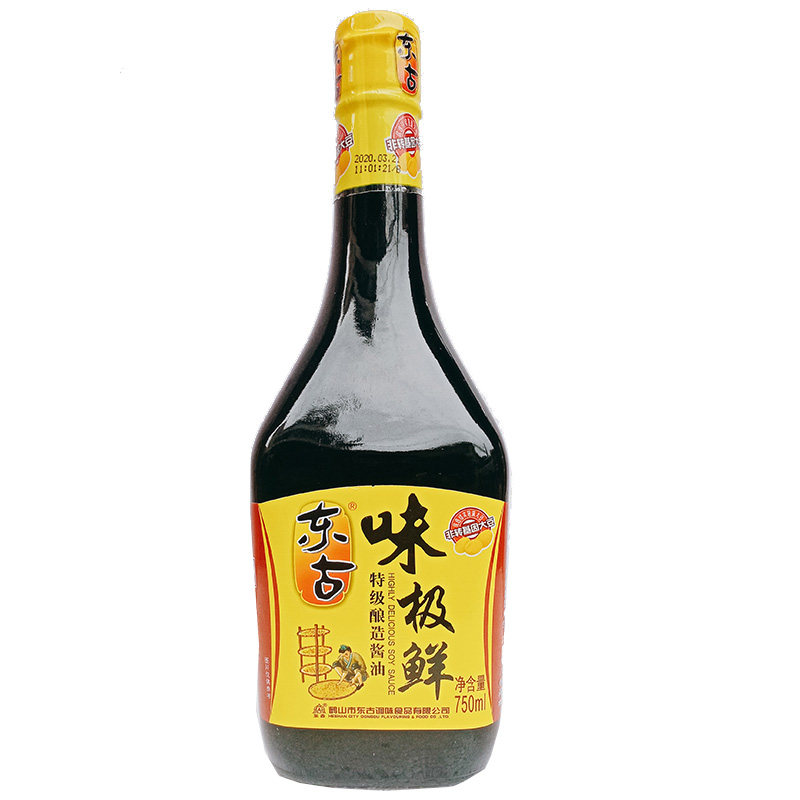 东古750ml酿造酱油中华老字号