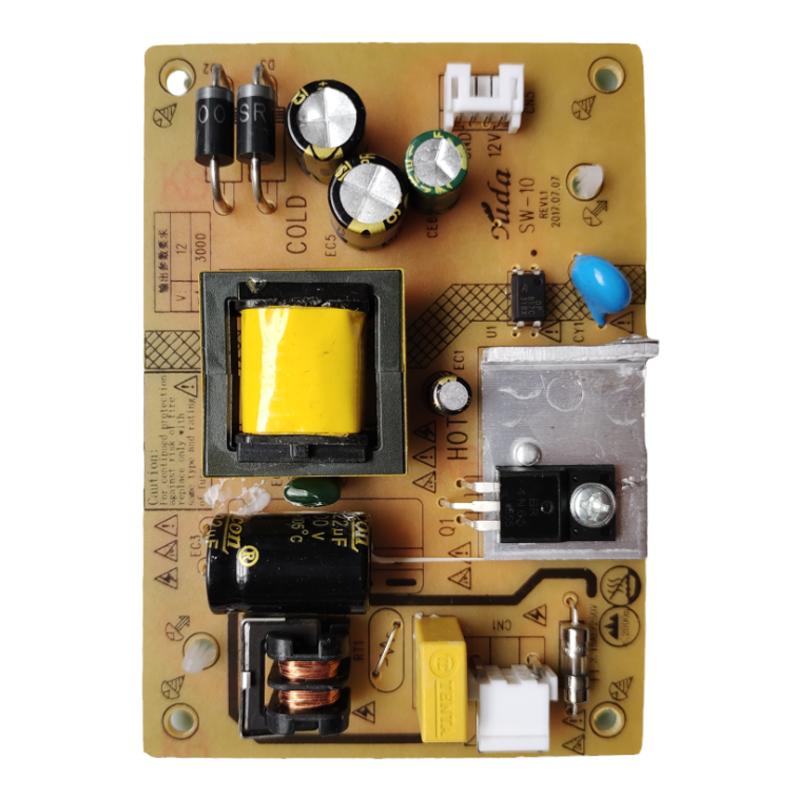 全新小液晶电视内置电源板SW-10 输出电压12V3A无恒流输出插座4针