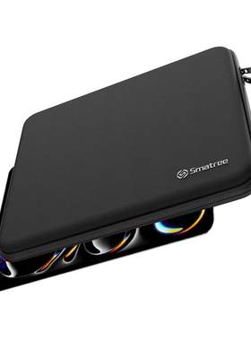 Smatree适用2025新款M5 iPad Pro 11 2024 M4机型apple iPadPro11英寸苹果平板电脑收纳包硬壳防弯量身定制