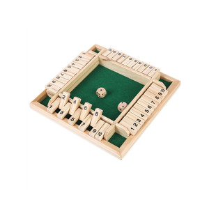 行酒令喝酒游戏数字翻牌KTV休闲娱乐道具酒吧用品斗酒助兴玩具木