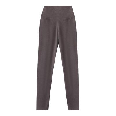 萧娘【暖肤裤】德绒打底裤运动瑜伽提臀紧身裤秋冬596