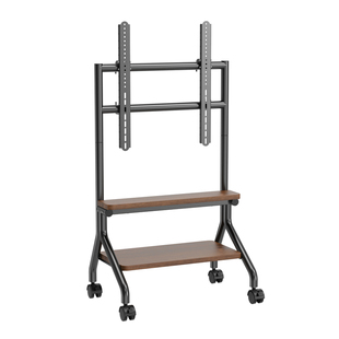 电视移动推车落地支架 适用TCL雷鸟85寸带滚轮置物架客厅移动底座