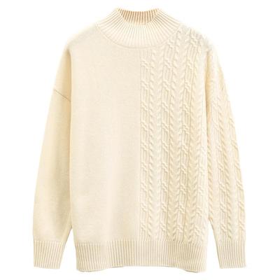 长袖羊绒衫米皇高领加厚