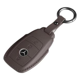 奔驰c260l钥匙套e300车glc真皮glb220保护gle450车s400壳cla200男