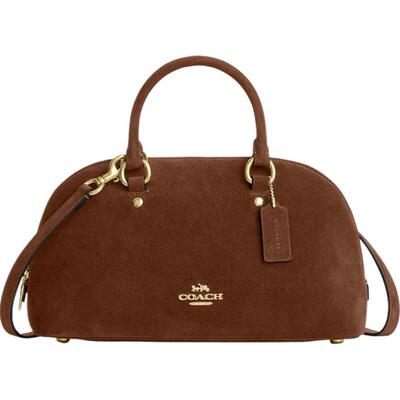 【新款】COACH/蔻驰奥莱女士LARA SATCHEL32号手提包斜挎包高级