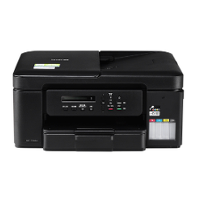 政府补贴 兄弟DCP-T735DW自动双面彩色喷墨照片打印机复印扫描一体机连供墨仓式小型无线连手机办公家用436W