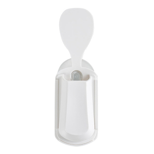 创意饭勺收纳架厨房电饭锅煲放饭铲托挂架饭店打饭勺座家用汤勺架