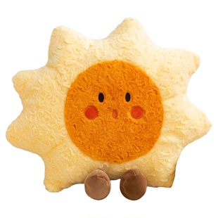 卡通玩偶抱枕太阳月亮可爱抱枕靠垫飘窗儿童睡觉沙发客厅靠枕摆件