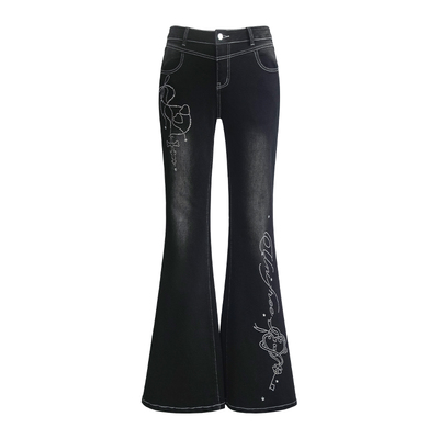 UNIFREE轻亚复古牛仔裤