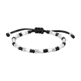 【中国黄金】珍尚银足银竹节手链男款轻奢小众精致生日礼物送男友