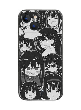 iphone黑暗动漫少女风土酷手机壳