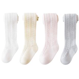 女童连裤袜夏季薄款儿童宝宝超薄连体网眼防蚊打底丝袜婴儿裤袜子