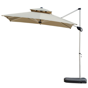 户外遮阳伞庭院伞露天阳台别墅花园大太阳伞棚商用室外摆摊罗马伞