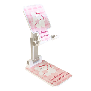 可爱手机支架桌面折叠便携2025新款办公室升降iPad平板稳固放置架