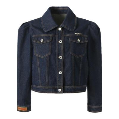 WhyBerry 22AW“甜酷狙击”定制复古水洗泡泡袖短款