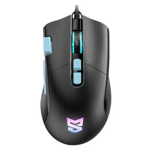 森松尼有线鼠标游戏办公吃鸡lol宏多按键火力键台式电脑M10pro