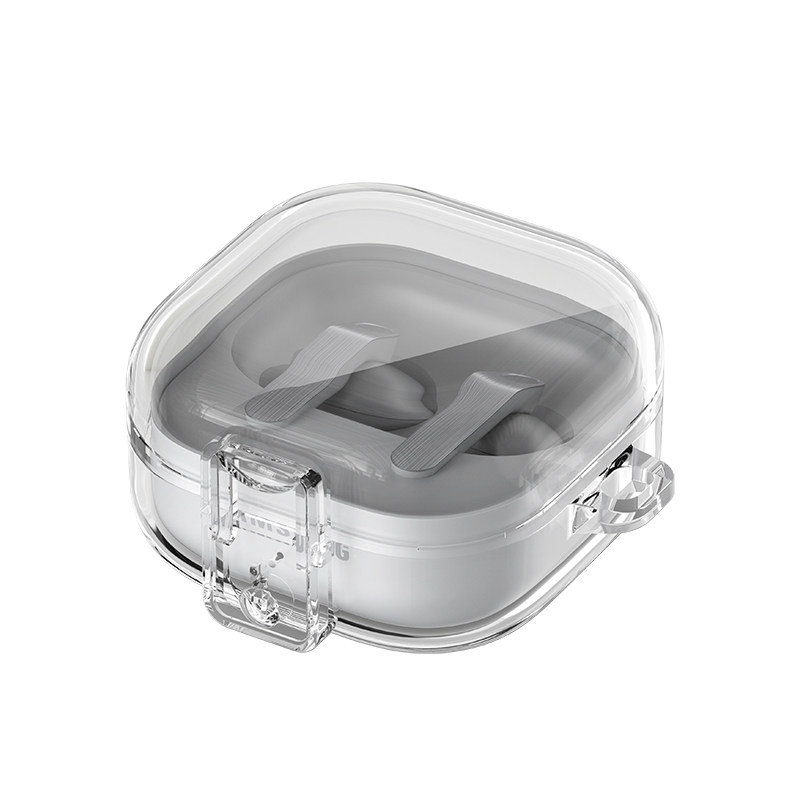 锁扣式三星Galaxy buds4 pro保护壳buds4蓝牙耳机保护套透明buds4pro耳机壳全包防摔不掉盖新款