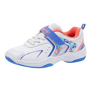 kawasaki/川崎儿童羽毛球鞋男童女童款涂鸦透气专业减震运动鞋子
