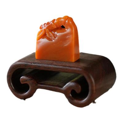 西泠印社老挝田黄石印材石材