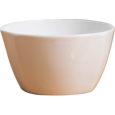 贝玉纯白日式骨瓷碗家用方形
