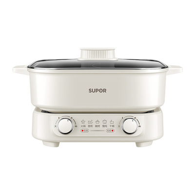 苏泊尔电火锅鸳鸯锅多功能分体式