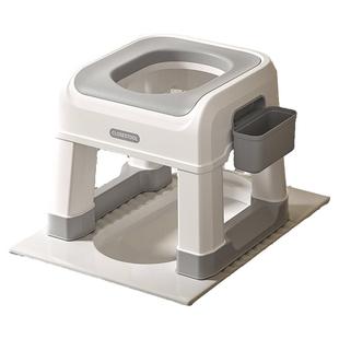 孕妇马桶坐便器家用蹲厕坐便凳移动便携老人厕所蹲坑专用凳子防滑