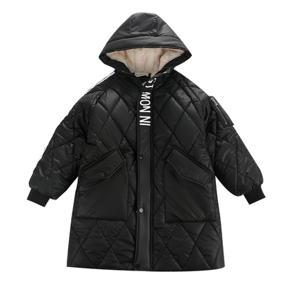 男孩冬款防水保暖棉衣时髦韩版帅