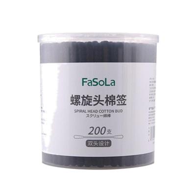 日本进口双螺旋清洁挖耳朵棉签