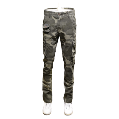 秋冬迷彩牛仔裤户外军训潮牌工装