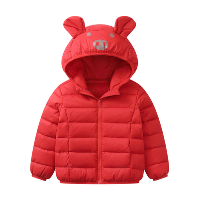 宝宝小童洋气冬季新款轻薄羽绒服